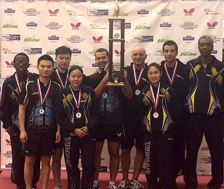 Texas Wesleyan Table Tennis Team wins 11th straight national championship.